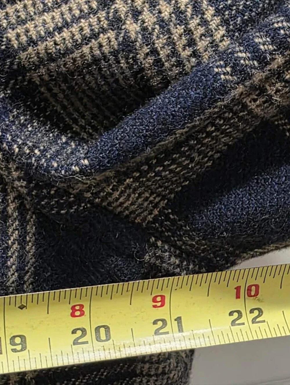 Lardini plaid wool